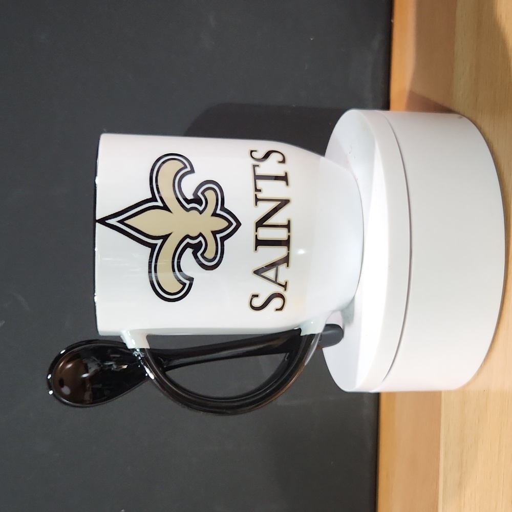 New Orleans Saints Coffee Mug w/Spoon